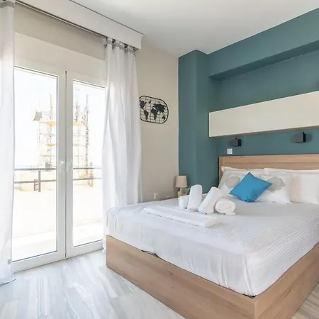 Penthouse Studio In Centre With Seaview Heraklion  Exterior photo